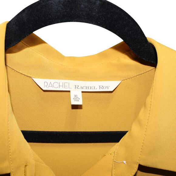 Rachel Roy Tunic Top Yellow Size XL - Picture 4 of 4